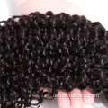 Großhandel Nerz Jungfrau Haare brasilianische Nagelhaut ausgerichtete Kinky Curly Human Hair Bündel Anbieter